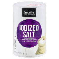 Essential Everyday Salt, Iodized, 26 Ounce