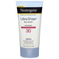Neutrogena Ultra Sheer Dry Touch SPF 30 Sunscreen Value Size, 5 Fluid ounce