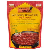 Kitchens of India Rajma Masala Mild Red Kidney Beans Curry, 10 Ounce