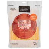 Essential Everyday Cheese, Chipotle Cheddar, Fancy Cut, 8 Ounce