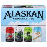 Alaskan Beer, Mixed Pack, 12 Each