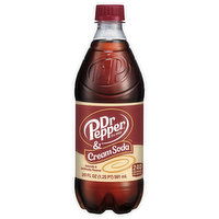 Dr Pepper Cream Soda, 20 Fluid ounce