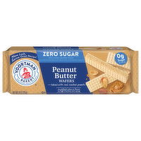 Voortman Bakery Wafers, Zero Sugar, Peanut Butter, 9 Ounce