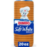 Bimbo White Bread, 20 oz, 20 Ounce