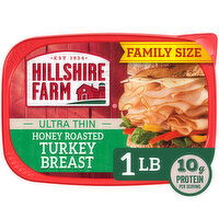 Hillshire Farm Ultra Thin Sliced Honey Roasted Turkey Breast Sandwich Meat, 16 Ounce