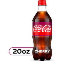 Coca-Cola Coca-Cola Cherry Soda Soft Drink, 20 Fluid ounce