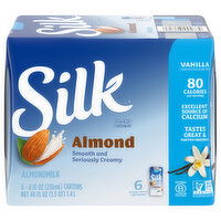 Silk Almondmilk, Vanilla, Almond, 6 Each