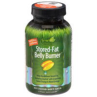 Irwin Naturals Stored-Fat Grapefruit, Sweet Orange & Blood Orange Belly Burner, 60 Each