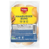 Schar Hamburger Buns, 10.6 Ounce