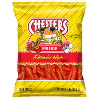 Chester's Fries Flamin' Hot Flavored Corn Snacks, 3.125 Ounce
