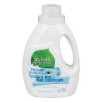 Seventh Generation Laundry Detergent, Free & Clear, 50 Ounce