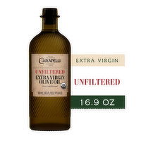 Carapelli Olive Oil, Extra Virgin, Unfiltered, 16.9 Fluid ounce