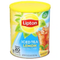 Lipton Iced Tea, Lemon, 47.2 Ounce