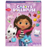 Betty Crocker Fruit Flavored Snacks, Assorted Fruit Flavors, DreamWorks Cabby's Dollhouse, 10 Each