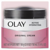 Olay Active Hydrating Active Hydrating Cream Face Moisturizer, 2.0 fl oz, 2 Fluid ounce