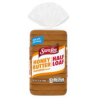 Sara Lee Bread, Honey Butter, Half Loaf, 12 Ounce