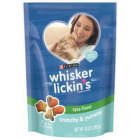 Purina Whisker Lickin's Cat Treats, Crunchy & Yummy, Tuna Flavor, 1.7 Ounce