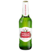 Stella Artois Beer, Premium Lager, 22.4 Fluid ounce