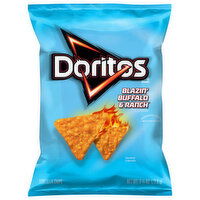 Doritos Tortilla Chips, Blazin' Buffalo & Ranch Flavored, 2.75 Ounce