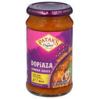 Patak's Simmer Sauce, Dopiaza, Mild, 15 Ounce