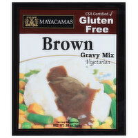 Mayacamas Gravy Mix, Gluten Free, Vegetarian, Brown, 0.88 Ounce