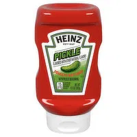 Heinz Tomato Ketchup, Pickle Flavored, 13.5 Ounce