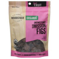 Woodstock Figs, Organic, Mission, Black, Unsweetened, 10 Ounce