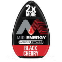 Mio Black Cherry Naturally Flavored Liquid Water Enhancer with 2X More, 3.24 Fluid ounce