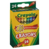 Crayola Crayons, 24 Each