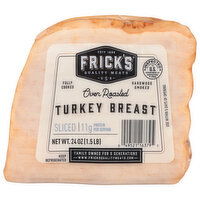 Frick's Turkey Breast, Oven Roasted, Sliced, 24 Ounce