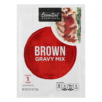 Essential Everyday Gravy Mix, Brown, 0.87 Ounce