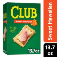 Club Crackers, Sweet Hawaiian, 13.7 Ounce