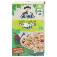 Quaker Oatmeal, Brown Sugar, Instant, Dinosaur Eggs, 8 Each