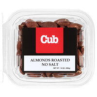 Bulk Almonds Roasted No Salt, 10 Ounce