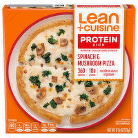 Lean Cuisine Protein Kick Pizza, Spinach & Mushroom, 6.125 Ounce