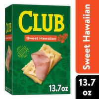 Club Crackers, Sweet Hawaiian, 13.7 Ounce