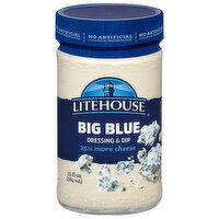 Litehouse Dressing & Dip, Big Blue, 13 Fluid ounce