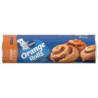 Pillsbury Orange Rolls, Orange Icing, 8 Each