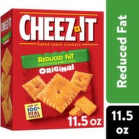 Cheez-It Baked Snack Cheese Crackers, Reduced Fat Original, 11.5 Ounce