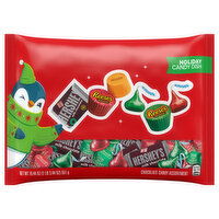 Hershey's Chocolate Candy Assortment, Holiday Candy Dish, 19.44 Ounce