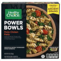 Healthy Choice Pasta, Pesto Chicken, Power Bowls, 9 Ounce