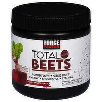 Force Factor Total Beets Drink Powder, Original, Pomegranate Berry, 7.4 Ounce