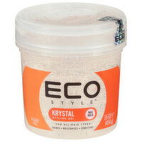 Eco Style Max Hold Krystal Styling Gel, 16 Ounce