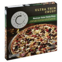 Culinary Circle Pizza, Ultra Thin Crust, Mexican Style Fiesta, 14.75 Ounce