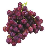 Fresh Organic Seedless Red Grapes, 1 Pound