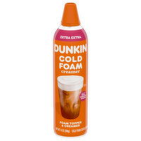 Dunkin' Cold Foam Extra Extra Coffee Creamer, 14 Ounce