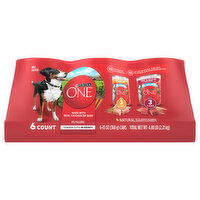 Purina One Adult Assorted Dog Food, 6 Each