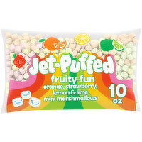 Jet-Puffed Fruity-Fun Orange, Strawberry, Lemon & Lime Mini Marshmallows, 10 Ounce