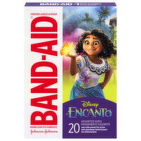 Band-Aid Adhesive Bandages, Disney Encanto, Assorted Sizes, 20 Each