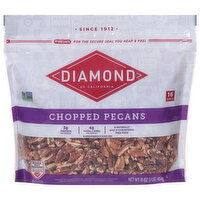 Diamond Pecans, Chopped, 16 Ounce